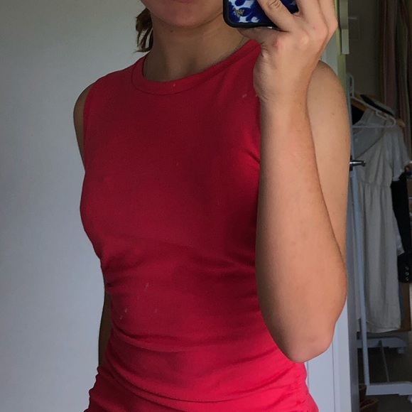 cotton on tie-side dress - Picture 2 of 3